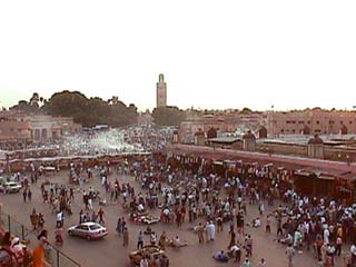 La place Jemaa El Fna